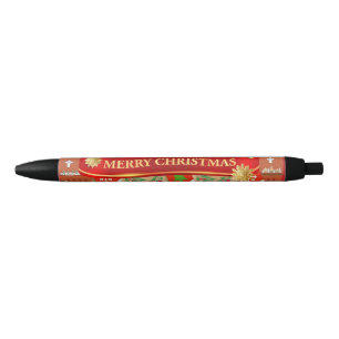 Frohe Weihnachten  Black Ink Pen