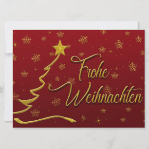 Frohe Weihnachten Holiday Card