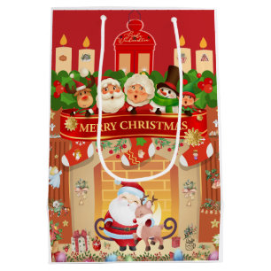 Frohe Weihnachten Medium Gift Bag