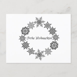 Frohe Weihnachten Post Card