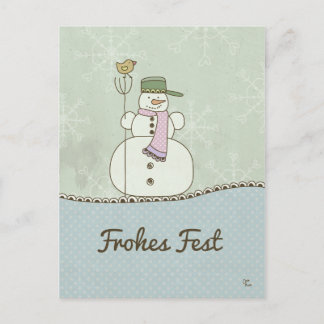 Frohes Fest Postcard