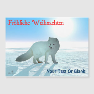Fröhliche Weihnachten - Arctic Fox