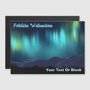 Fröhliche Weihnachten - Aurora Borealis