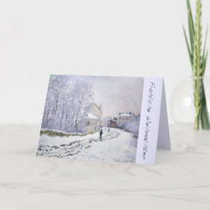 Fröhliche Weihnachten German Greeting Card