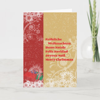 Fröhliche Weihnachten Holiday Card