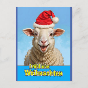 fröhliche Weihnachten Postcard