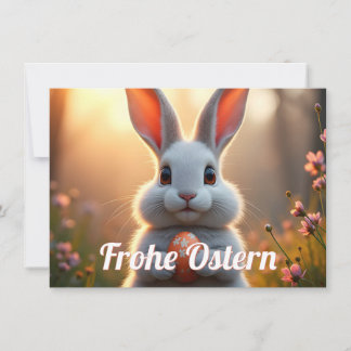 Fröhlicher Osterhase im Zauber des Frühlings