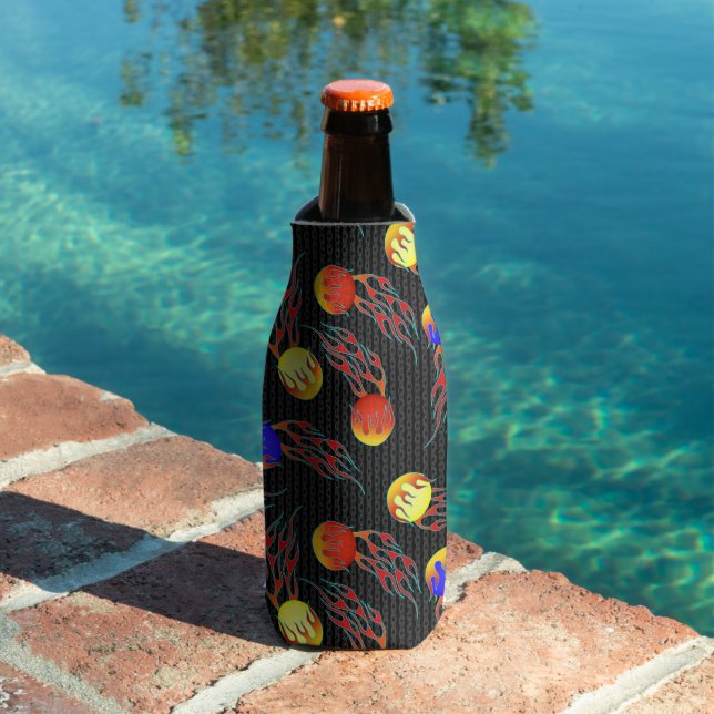 Frolf - Flaming Disc Golf Bottle Cooler (In Situ Pool)