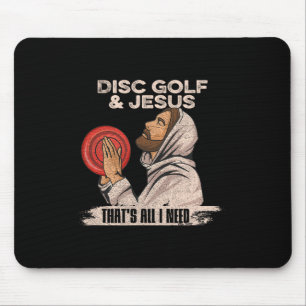 Frolf Quote For A Disc Golf Coach Mouse Mat