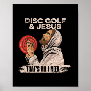 Frolf Quote For A Disc Golf Coach Poster