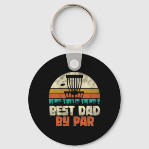 Frolf Sportler Papa Father's Day Gift Retro Men's Key Ring