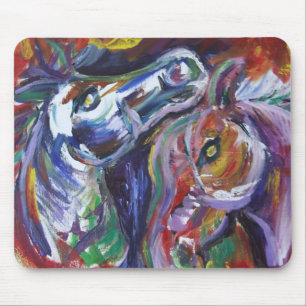 Frolic 18' x 24 acrylic on canvas mouse mat