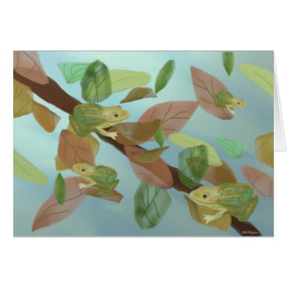 Frolicking Frogs Cards