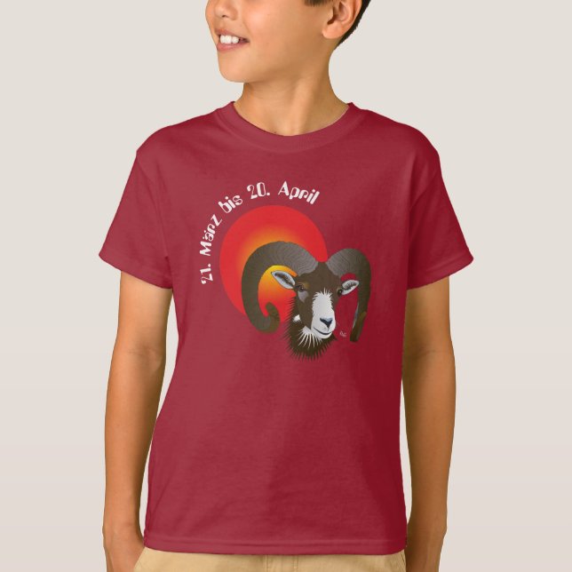 From 21 March to 20 April T-Shirt (Front)