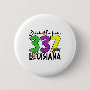 From 337 louisiana mardi gras new orleans carnival 6 cm round badge
