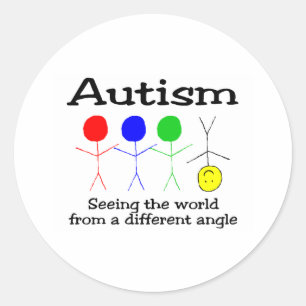 ....From A Different Angle (People) Classic Round Sticker