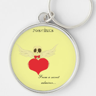 From a secret admirer...keychain by P.O.S.H.Inks Key Ring