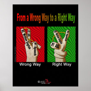 From a Wrong Way to a Right Way Poster