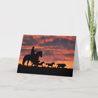 From Across the Miles Cowboy Birthday Card
