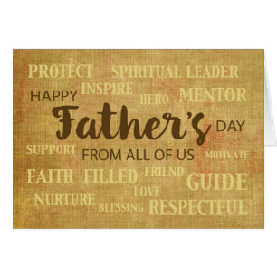 From All of Us Religious Father's Day Qualities