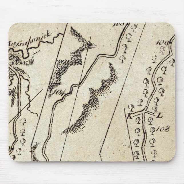 From Annapolis to Bowlinggreen Ordy 70 Mouse Mat (Front)