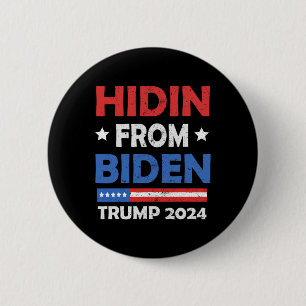 From Biden Trump 2024 Funny Anti Joe Biden Men Wom 6 Cm Round Badge