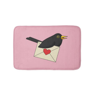 From Blackbird with Love Bath Mat