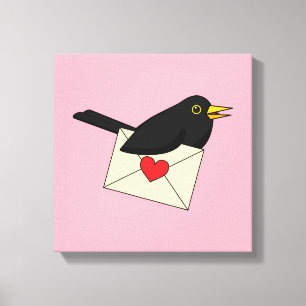 From Blackbird with Love Canvas Print