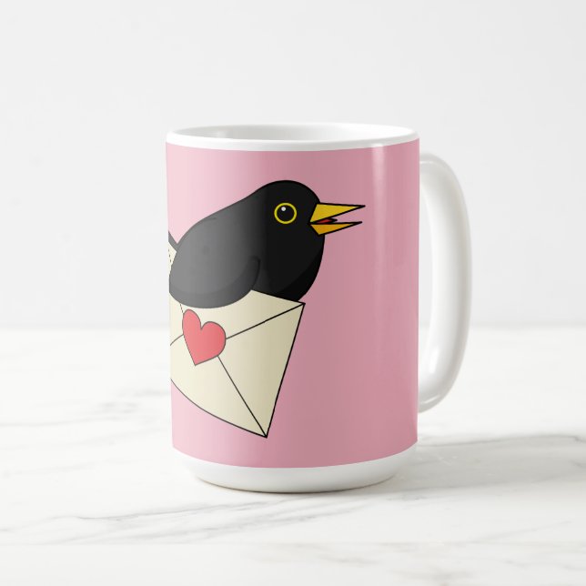From Blackbird with Love Coffee Mug (Front Right)