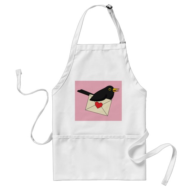 From Blackbird with Love Standard Apron (Front)