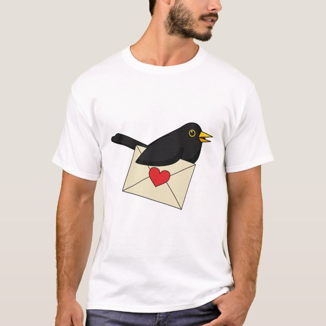 From Blackbird with Love T-Shirt (Front)