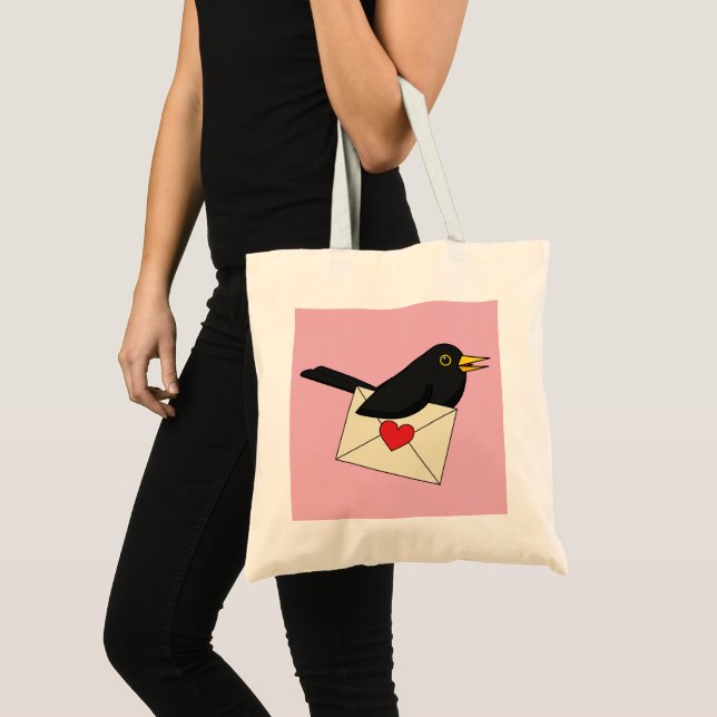 From Blackbird with Love Tote Bag (Front (Product))