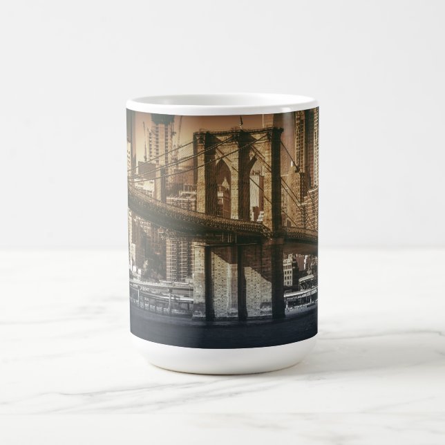 "From Brooklyn to Manhattan" custom name mugs (Center)