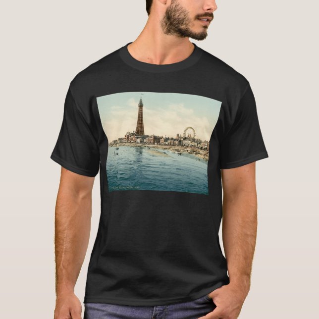 From Central Pier, Blackpool, England T-Shirt (Front)
