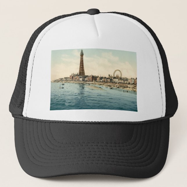 From Central Pier, Blackpool, England Trucker Hat (Front)
