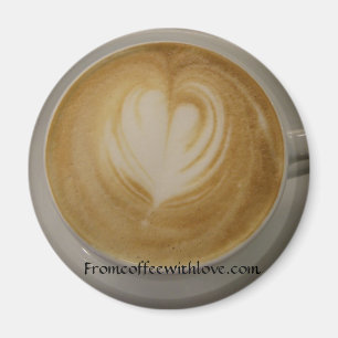 From Coffee With Love Magnet - Customised