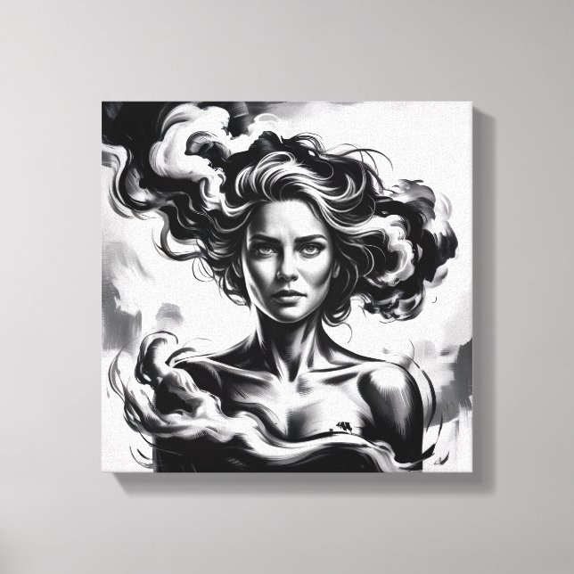 From Darkness, Power Canvas Print (Front)