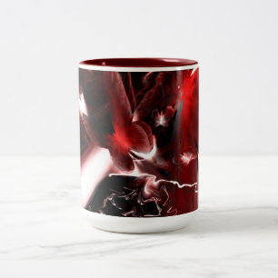 From darkness to light Two-Tone coffee mug