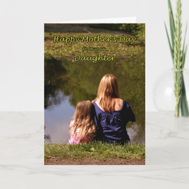 From Daugher Mother's Day at the Lake Card (Front)