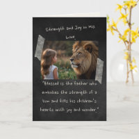 From Daughter To Dad" 5" x 7" Father's Day Card
