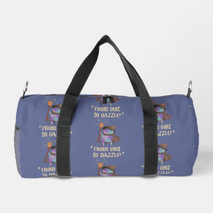 From Dirt to Dazzle Funny Wizard Frog Witch Hat Duffle Bag