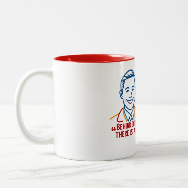 "From Doctor to Nurse – A Gift" Two-Tone Coffee Mug (Left)