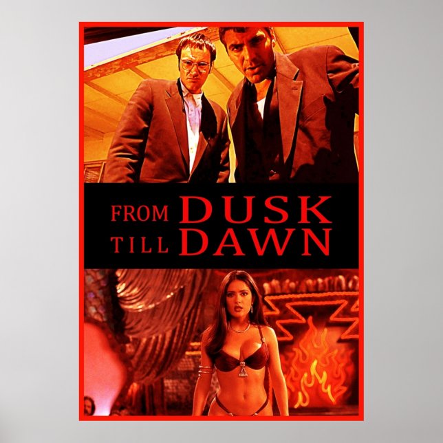 From Dusk Till Dawn Alternative Poster (Front)