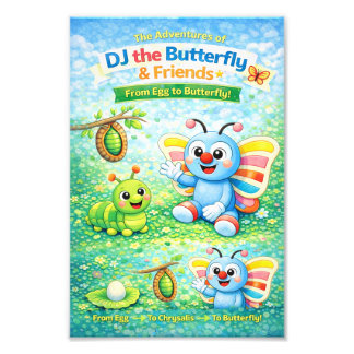 From Egg to Chrysalis to Butterfly Photo Print