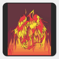 From Fire And Flames Phoenix Bird