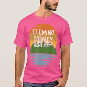 From Fleming County Kentucky Vintage Sunset Gift T-Shirt