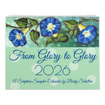 "From Glory to Glory" 2026 Scripture Calendar