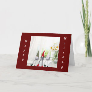 FROM "GNOME" TO "YOUR HOME" AT HOLIDAY SEASON CARD