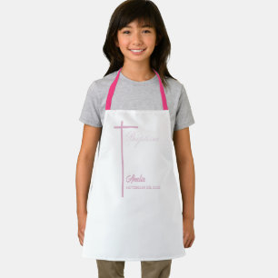 From Godmother on Baptism of Girl Personalised Apron