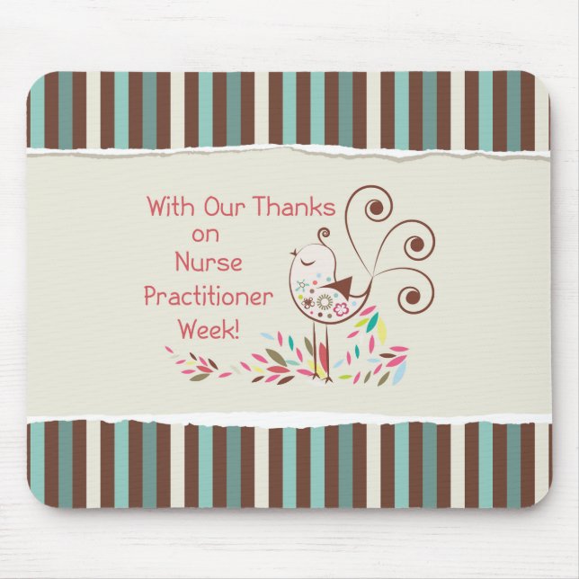 From Group, Happy Nurse Practitioner Week Mouse Mat (Front)